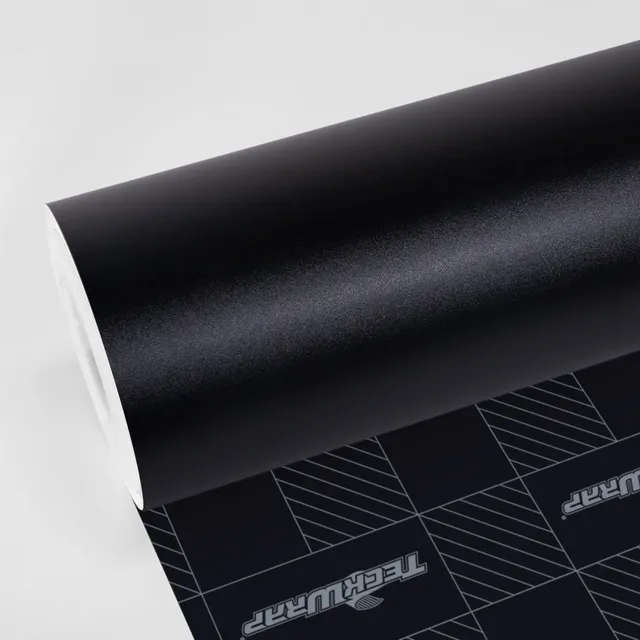 TeckWrap Grainy Black vinyl wrap film texture · Specced