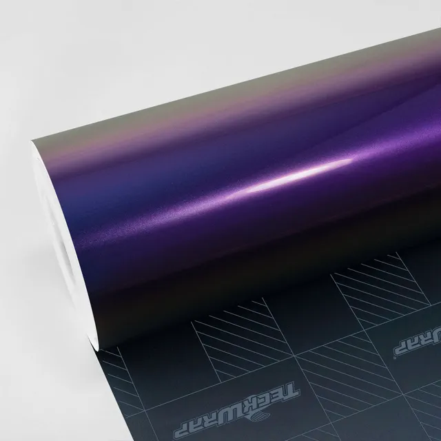 TeckWrap Purple Green vinyl wrap film texture · Specced