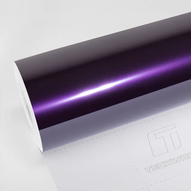 TeckWrap Silent Purple vinyl wrap film texture · Specced