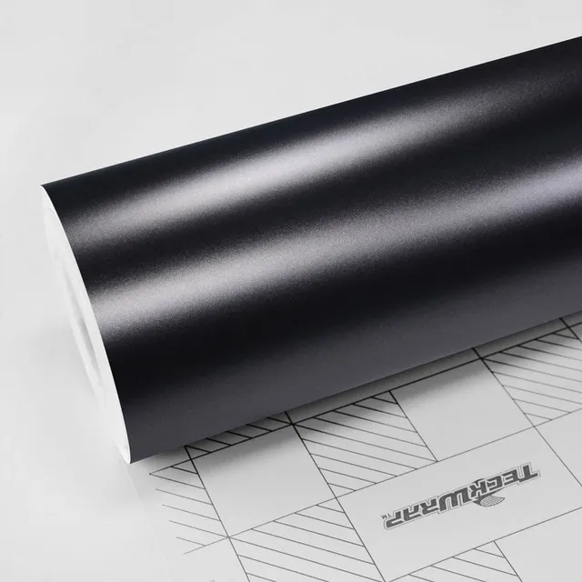 TeckWrap Silk Dark Gray vinyl wrap film texture · Specced