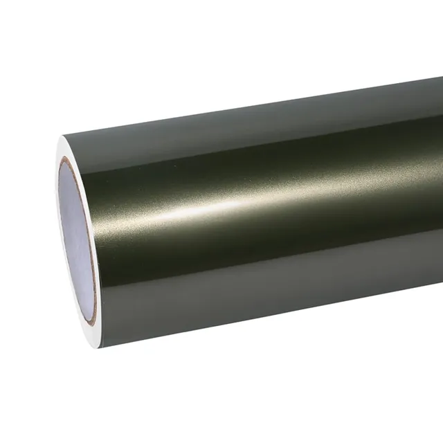 Ravoony Ultra-matte Coffee Brown vinyl wrap film texture · Specced