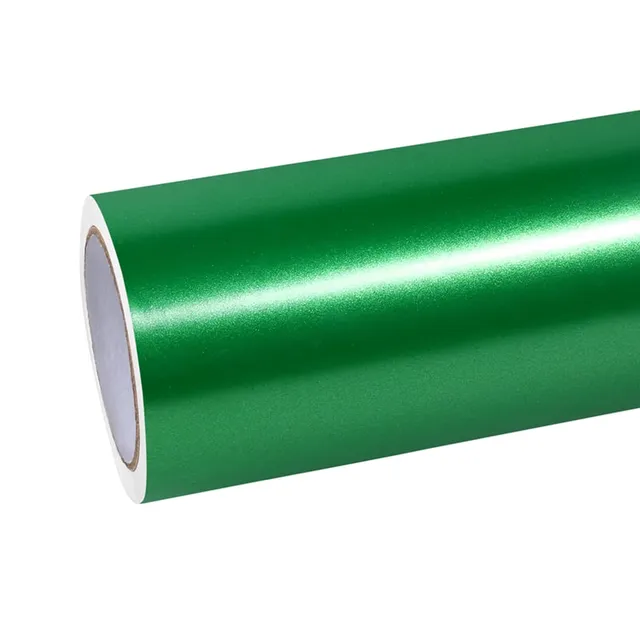 Ravoony Ultra-matte Flame Green vinyl wrap film texture · Specced